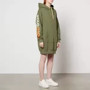 Polo Ralph Lauren Womens Relaxed Hooded Dress - Army Olive - M