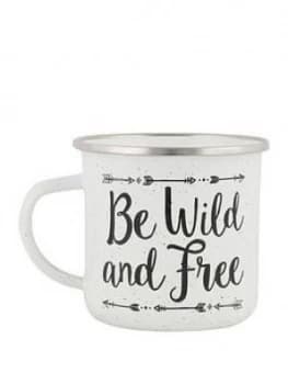 Sass & Belle Adventure Speckled Enamel Mug