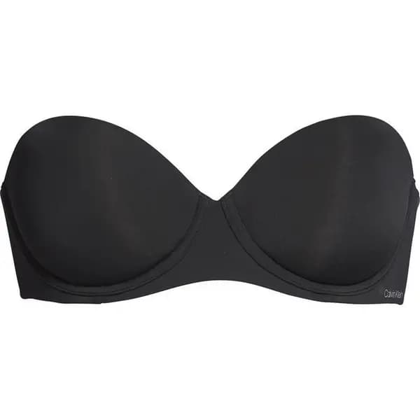 Calvin Klein Push Up Strapless Bra 30C Black 42476403302