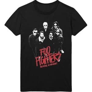 Foo Fighters - Medicine At Midnight Photo Unisex Large T-Shirt - Black