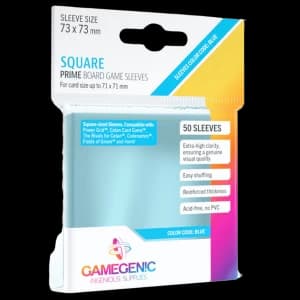 Gamegenic Prime Square Sized 73 x 73mm - 50 Sleeves