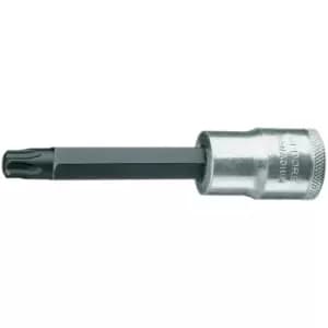 Gedore Screwdriver bit socket 1/2" long TORX T30