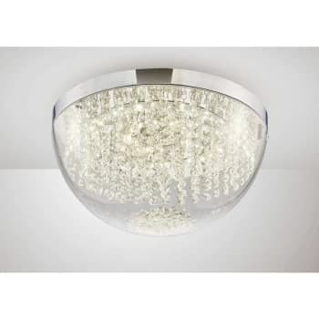 LargeCeiling Harper 21W 1600lm LED 4000K polished chrome / crystal
