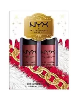 NYX Professional MAKEUP NYX Professional Makeup Soft Matte Lip Cream Duo Gift Set - Rome & Cannes, One Colour, Women