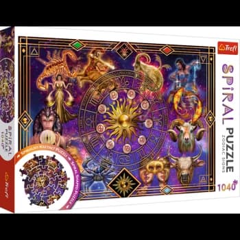 Spiral Puzzle Zodiac Signs Jigsaw Puzzle - 1040 Pieces