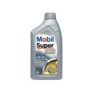 6x Mobil Super 3000 Formula P 5W-30 Synthetic 1L Car Engine Oil Lubricant 151310