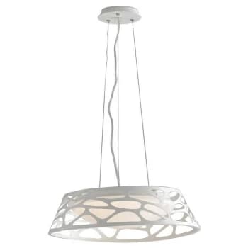 Fan Europe Lighting - Fan Europe MAUI LED Cylindrical Pendant Ceiling Light White 1920lm 4000K 47x12cm