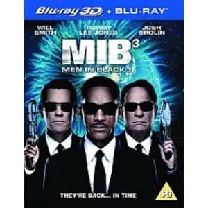 Men In Black 3 3D + Bluray