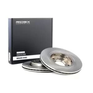 RIDEX Brake disc Front Axle 82B0578 Brake rotor,Brake discs SUZUKI,SWIFT III (MZ, EZ),SWIFT IV (FZ, NZ)