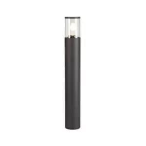 Luminosa Lighting - 65cm Bollard Post Lamp 1 x E27, IP54, Anthracite, Clear
