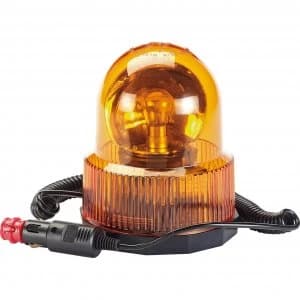 Draper RWB1 Magnetic Base Rotating Warning Light / Beacon