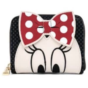 Loungefly Disney Minnie Mouse Bow Zip Around Wallet