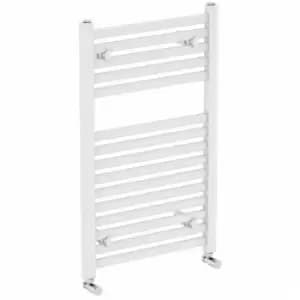 Prorad 2 Straight Towel Rail White 1200mm H x 600mm W - BTU 1978