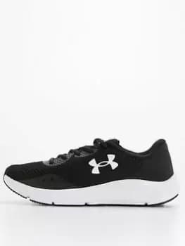 Under Armour Charged Pursuit 3 Trainers - Black/White, Size 3, Women