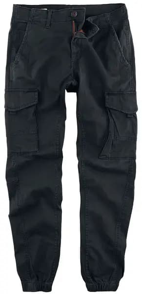 Jack & Jones JJIPAUL JJFLAKE AKM Cargo Trousers Black W28L30 Men