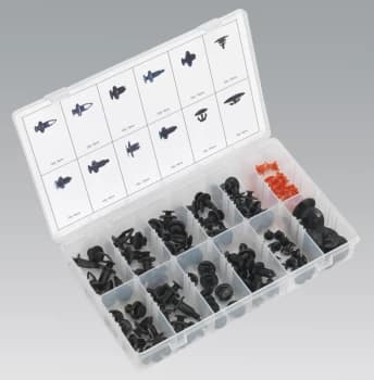 Sealey BTC18 Trim Clip Assortment for Honda 121pc