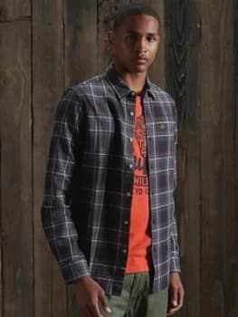 Superdry Workwear Shirt - Grey Size M Men