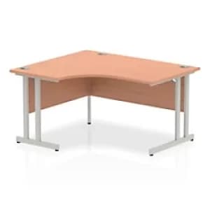 Dynamic Ergonomic Desk Impulse ICDLC14BCH Rectangular MFC 1000 mm x 600 mm x 730 mm Grey Oak
