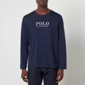 Polo Ralph Lauren Mens Logo Long Sleeve T-Shirt - Cruise Navy - S