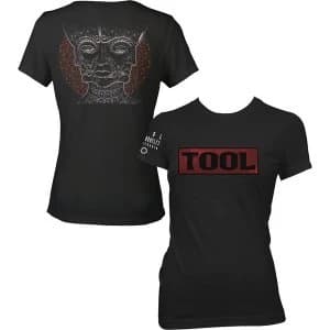 Tool - Shaded Box Ladies Large T-Shirt - Black