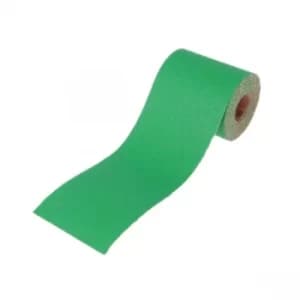 Faithfull FAIAR10040G Aluminium Oxide Sanding Paper Roll Green 100...