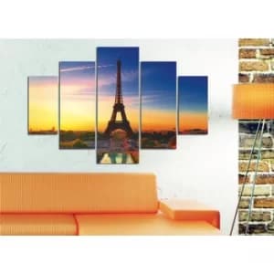 ST011 Multicolor Decorative MDF Painting (5 Pieces)