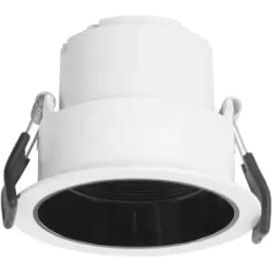 Forlight Lighting - Forlight Mode LED Recessed Downlight White, Sandblasted, Warm-White 3000K