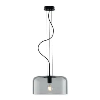 Fan Europe Lighting - Fan Europe Luce_Ambiente_Design - Glass Dome Ceiling Pendant, Grey, E27