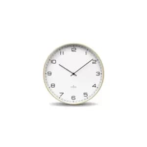 Wood Arabic Clock - White/35Cm