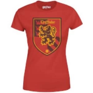 Harry Potter Gryffindor Red Womens T-Shirt - L - Red
