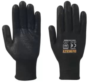 DEWALT Polyurethane Touch Screen Gloves, Large