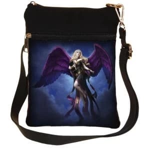 Dark Messenger Shoulder Bag