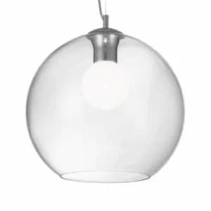 Nemo Large Globe Ceiling Pendant Clear, E27