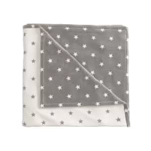 Helena Springfield Star Woven Throw, Grey