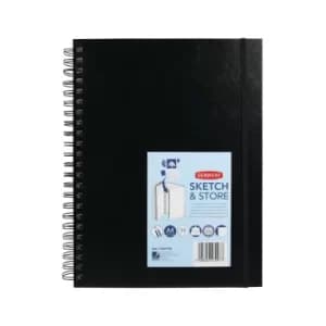 Derwent A4 Portrait Sketch and Store Book