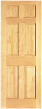 Wickes Durham Internal Clear Pine 6 Panel Fire Door - 1981 x 838mm