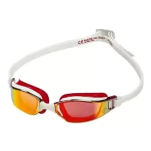 Aqua Sphere Phelps XCEED Titanium Mirror Goggles - White