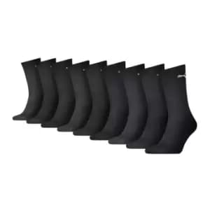 Puma Crew Sock 9 Pack - Black