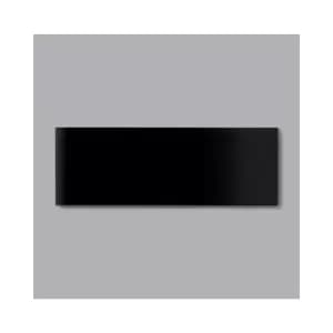 Black Gloss Wall Tile 10 x 30cm - Metro