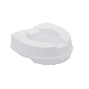 Drive Medical 4" Raised Soft Pu Toilet Seat