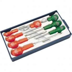 Draper 8 Piece Cabinet Pattern Screwdriver Set