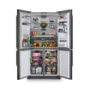 Rangemaster RSXSDL21SS/C 4 Door Deluxe French Style Fridge Freezer