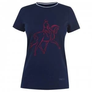 Requisite Graphic T-Shirt Womens - Navy