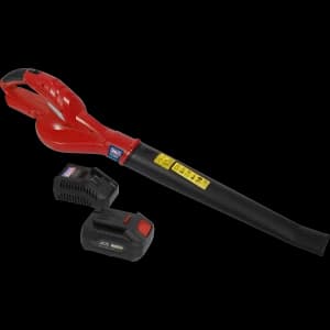 Sealey CB20V 20v Cordless Garden Leaf Blower 1 x 4ah Li-ion Charger