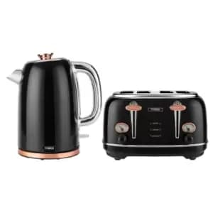 Tower 1.7L Jug Kettle and 4 Slice Toaster Set