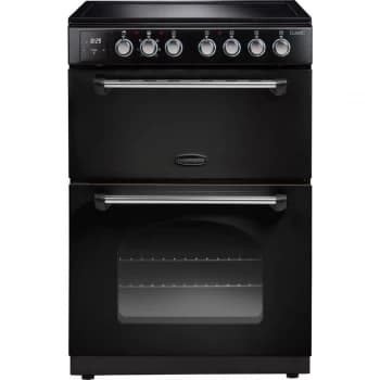 Rangemaster Classic CLA60ECBL Double Oven Ceramic Hob Electric Cooker