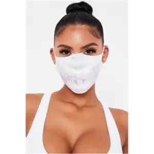 I Saw It First Tie Dye Face Mask - Multi