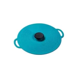 Silicone Classic 15cm Lid Aqua - Zeal