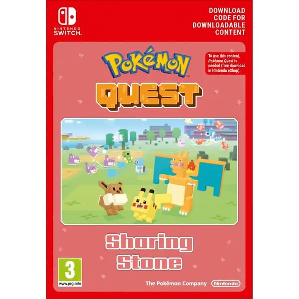 Pokemon Quest Sharing Stone Nintendo Switch Game