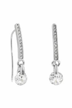 Adore Jewellery Linear Pave & CZ Earrings JEWEL 5419423